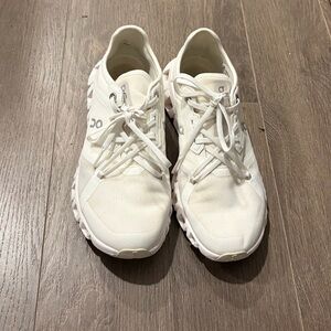 On Running Women's White Athletic Shoes